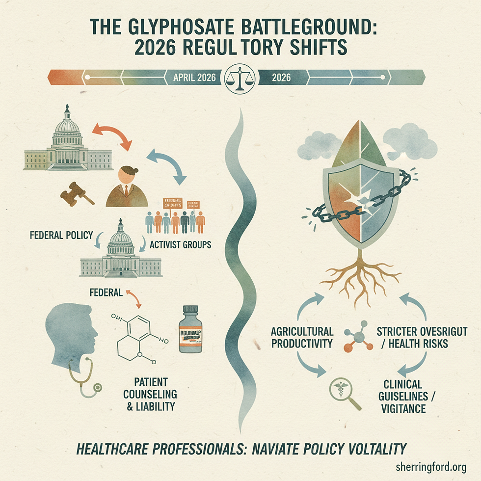 New 2026 Glyphosate Rules Shift Medical Advice