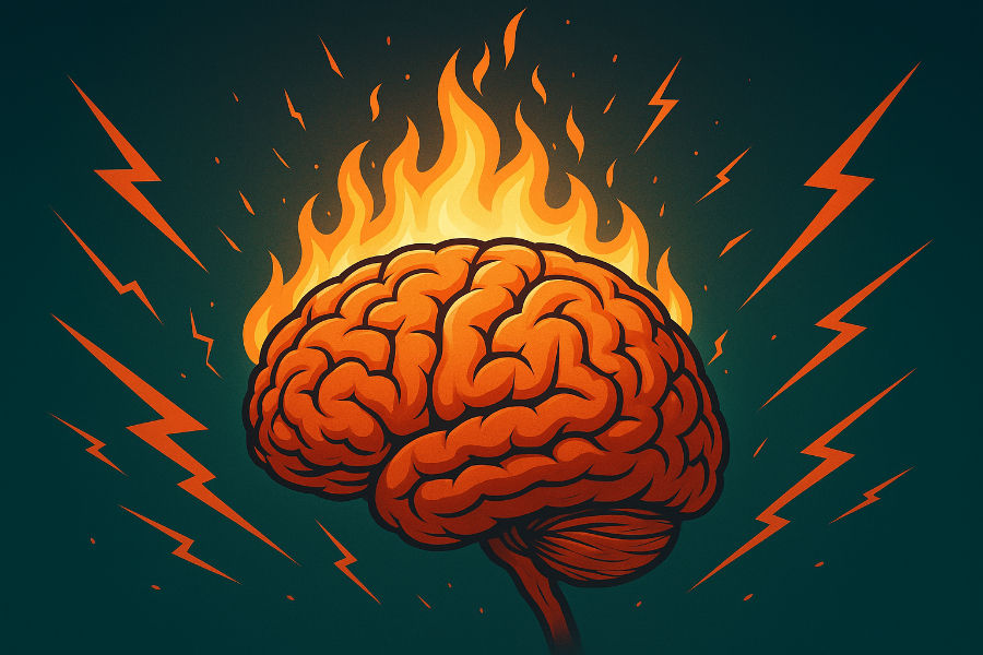 El cerebro en modo de emergencia