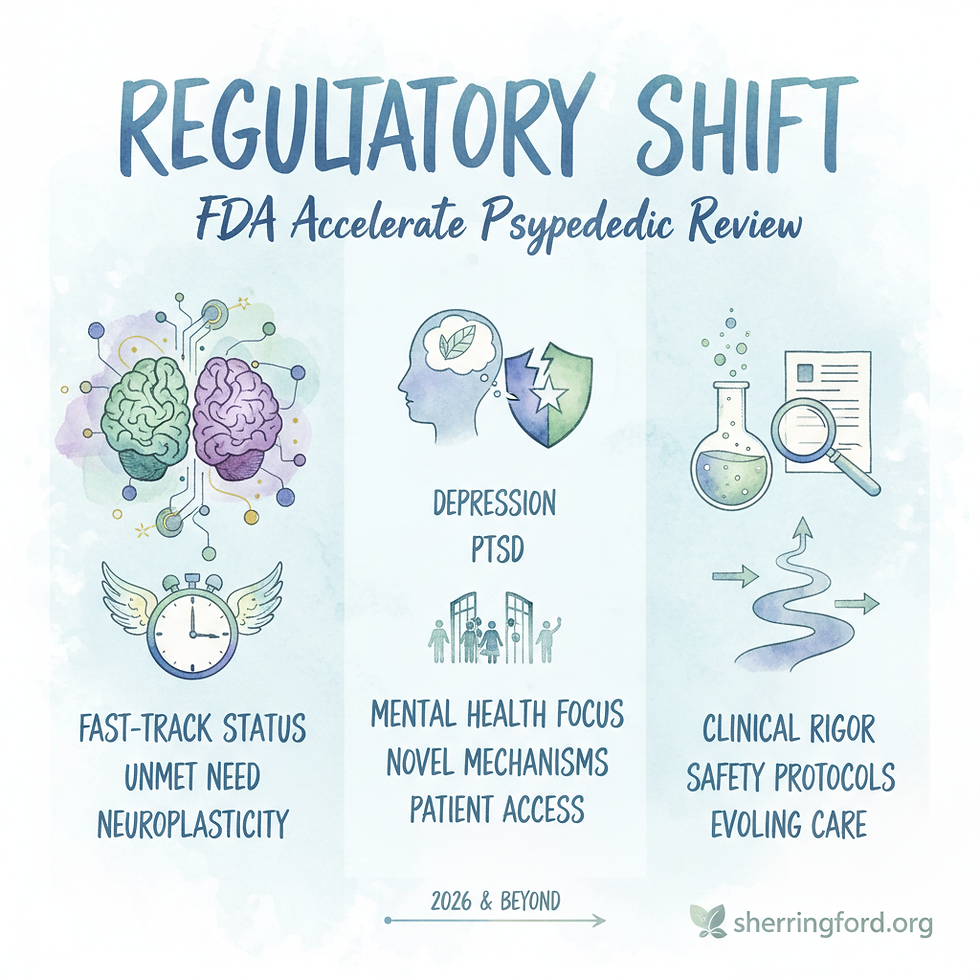 FDA Fast-Tracks Psychedelic Drugs for Depression