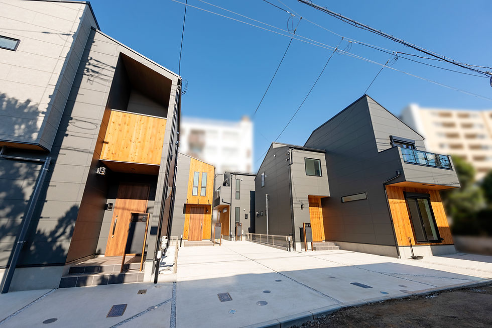 【横浜市神奈川区松ヶ丘4棟】異なる内装デザイン・家事時短が叶うお家