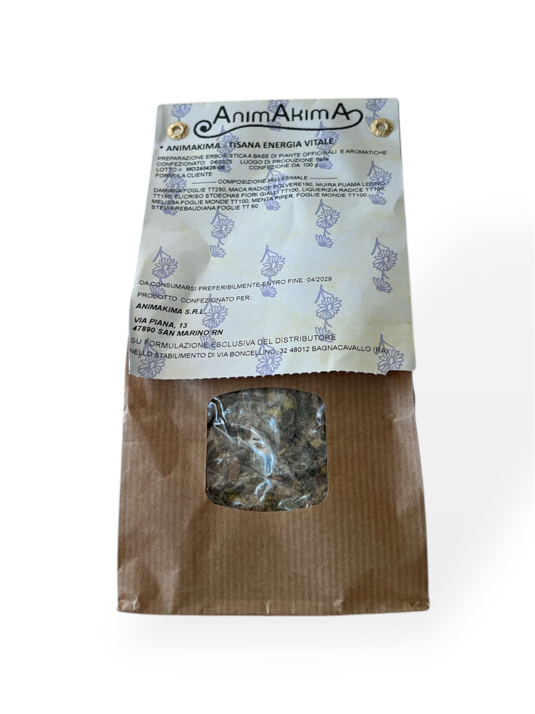 Tisana Energia Vitale