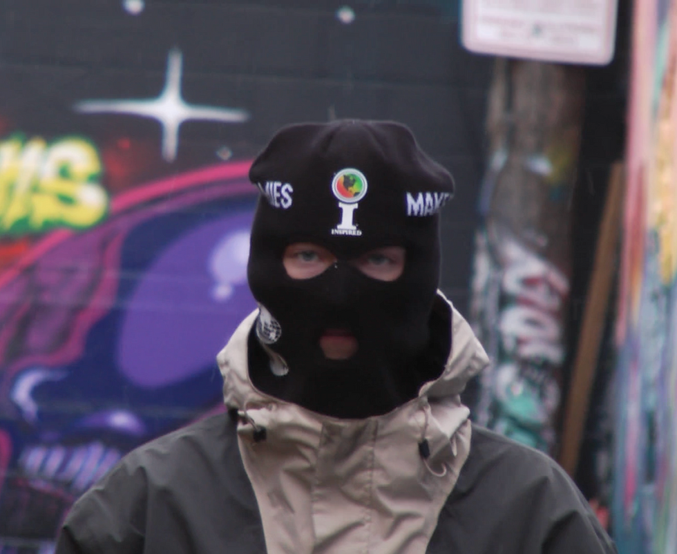 Thumbnail: MAKEHOMIES X INSPIRED SKI MASK BEANIE
