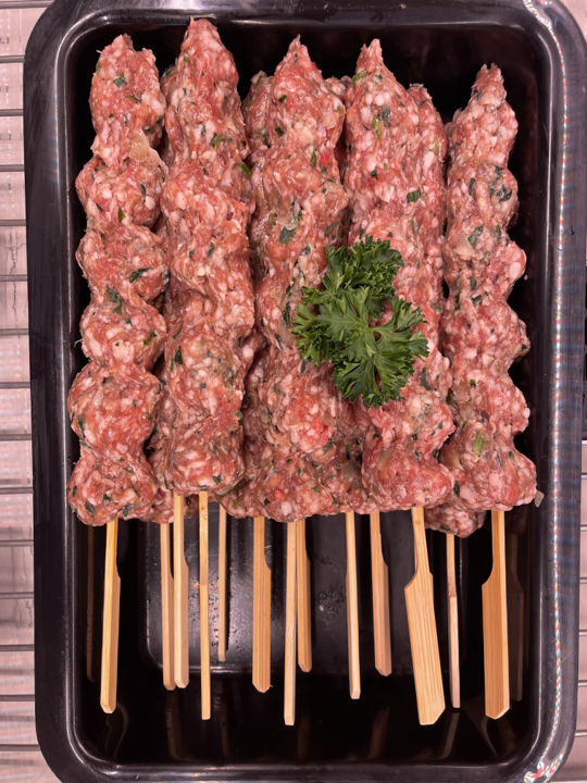 Beef Kafta Skewers