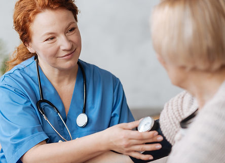 Checking Blood Pressure