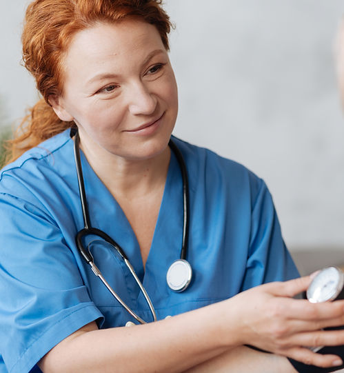 Checking Blood Pressure