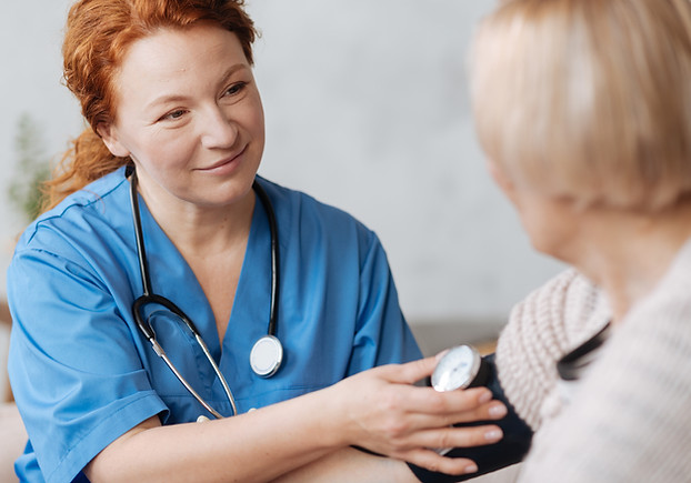 Checking Blood Pressure