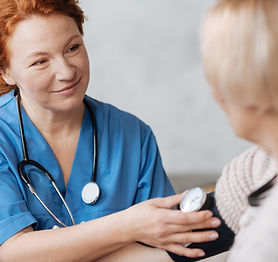 Checking Blood Pressure