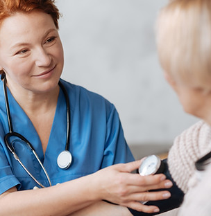 Checking Blood Pressure