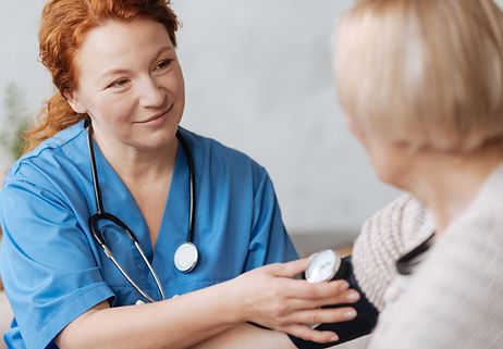 Checking Blood Pressure
