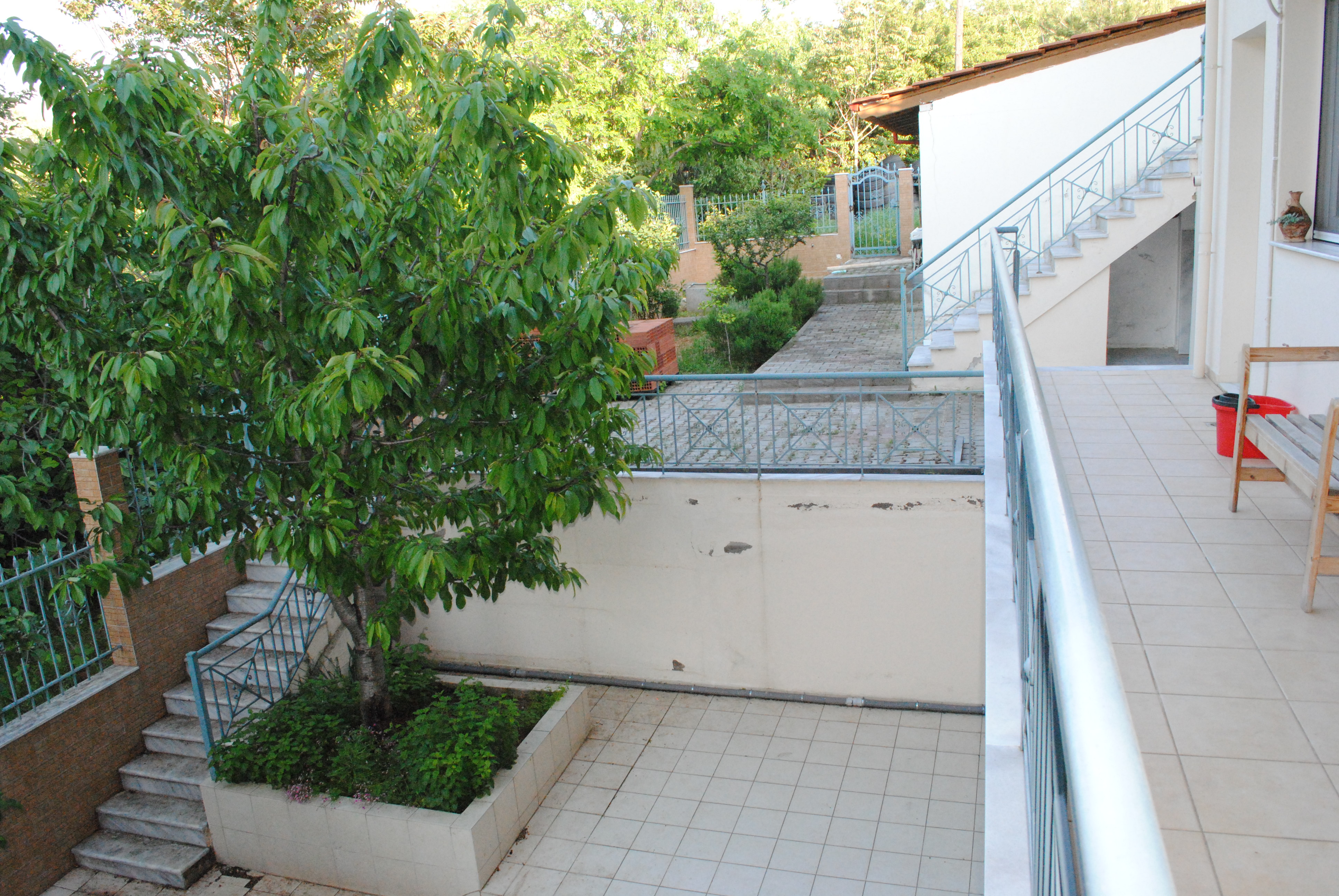 Schulhof von der Sprachschule langolerta