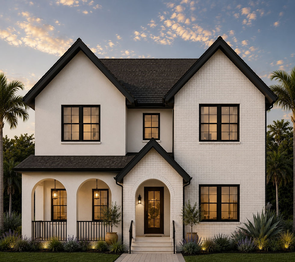 Davis Development home rendering, 2411 2nd Ave N, Historic Kenwood, St. Petersburg