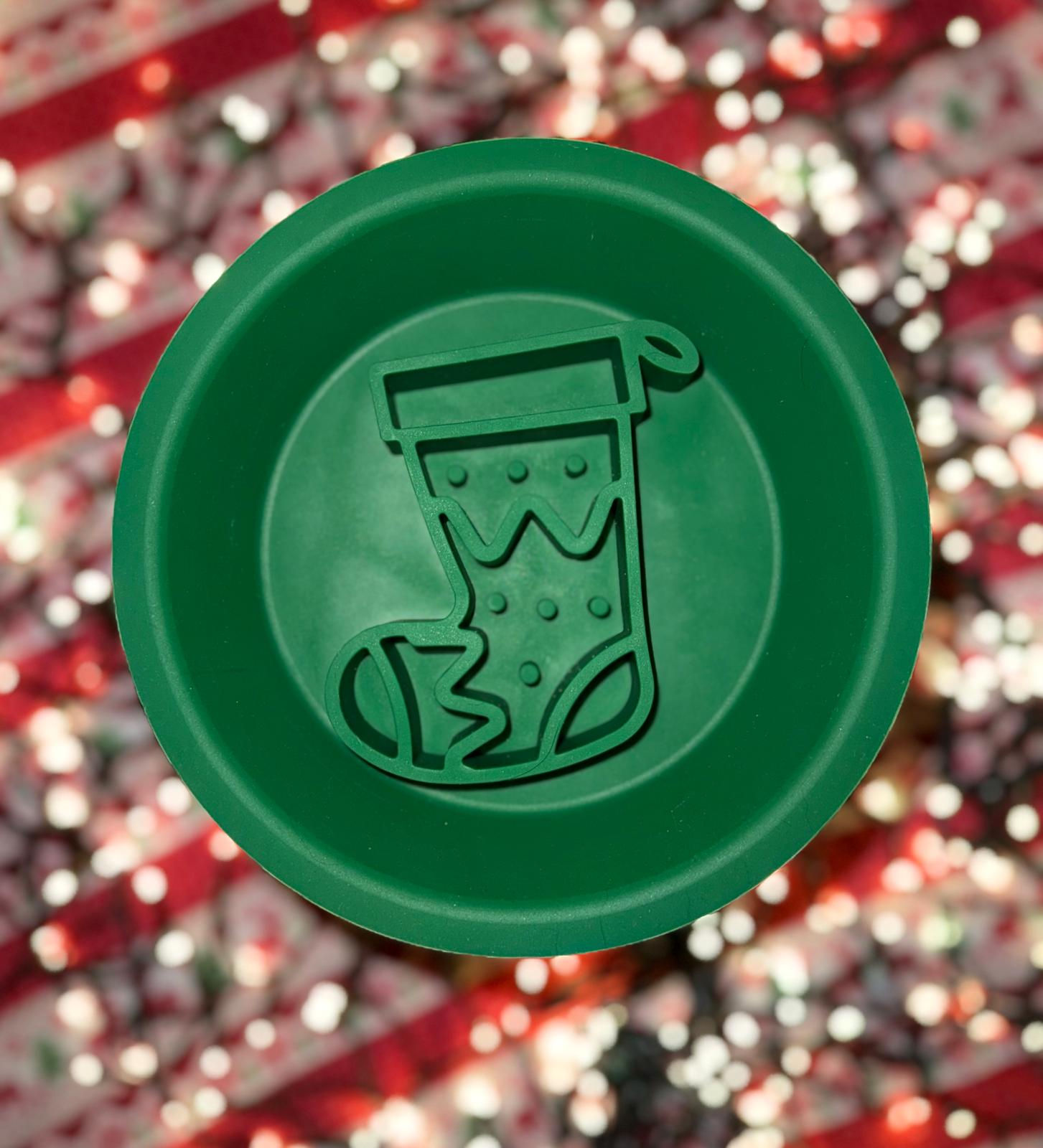 Christmas Stocking 2in1 Enrichment Bowl & Lick Mat