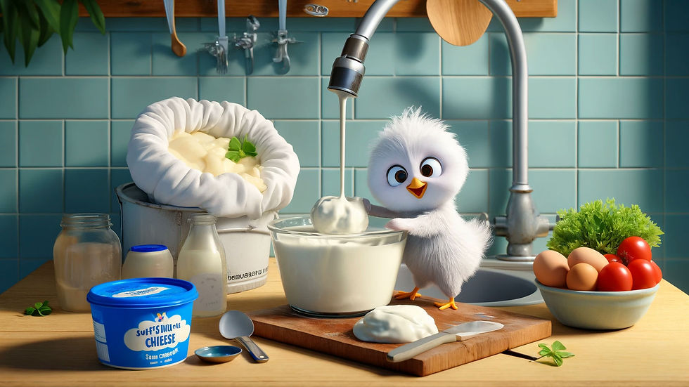 2 מתכונים קלילים של סבתא יטי להכנת גבינה ביתית בקלי קלות! 🧀👵