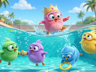 משחקי חוץ: משחקי חברה בבריכה 🏊‍♀️🎉