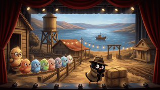 הצגה: שמונה בעקבות אחד - תיאטרון הקיבוץ 🎭