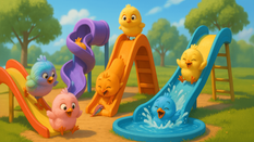 גני שעשועים: מגלשות - כשהכבידה הופכת לכיף! 🛝