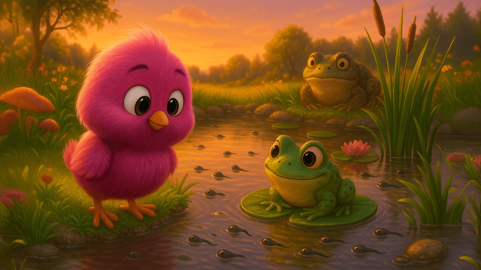 דברים שרואים בחוץ: צפרדע? או קרפדה? 🐸