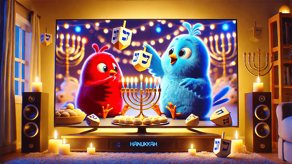 חיפזון וזהירון חוגגים חנוכה