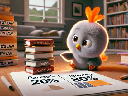 חוקים: חוק פארטו, המפתח להצלחה בחמישית מהזמן! 🔑⏰