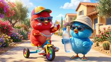 חיפזון וזהירון: חשיפה לשמש ☀️🏖️