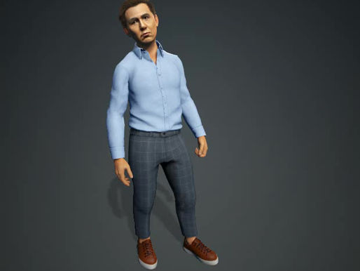 Character Creator4 Head Shotは不気味の谷