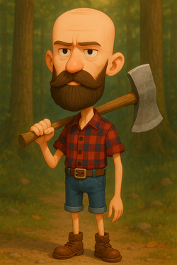 木こり、オットー