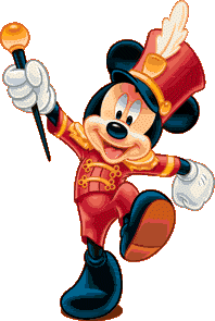 Topolino, uno dei personaggi più iconici, in scena durante lo spettacolo di cartoon show, portando sorrisi e divertimento a b