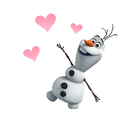 Olaf, il simpatico pupazzo di neve di Frozen, sul palco del cartoon show, portando allegria e risate ai bambini con la sua do