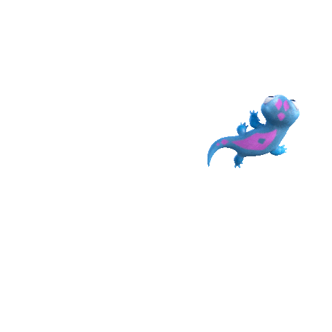 Geco, il coraggioso eroe dei PJ Masks, sul palco del cartoon show, entusiasmando i bambini con la sua forza e agilità.