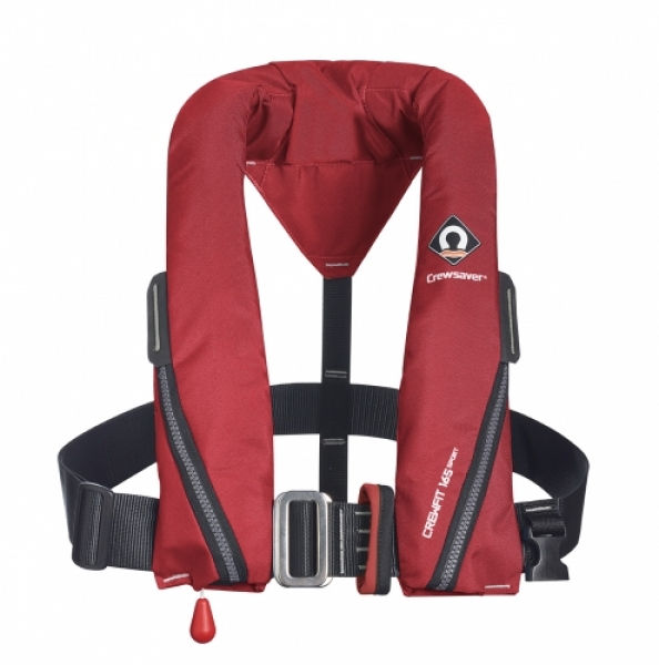 CrewFit 165N Sport Automatic + Harness, rot