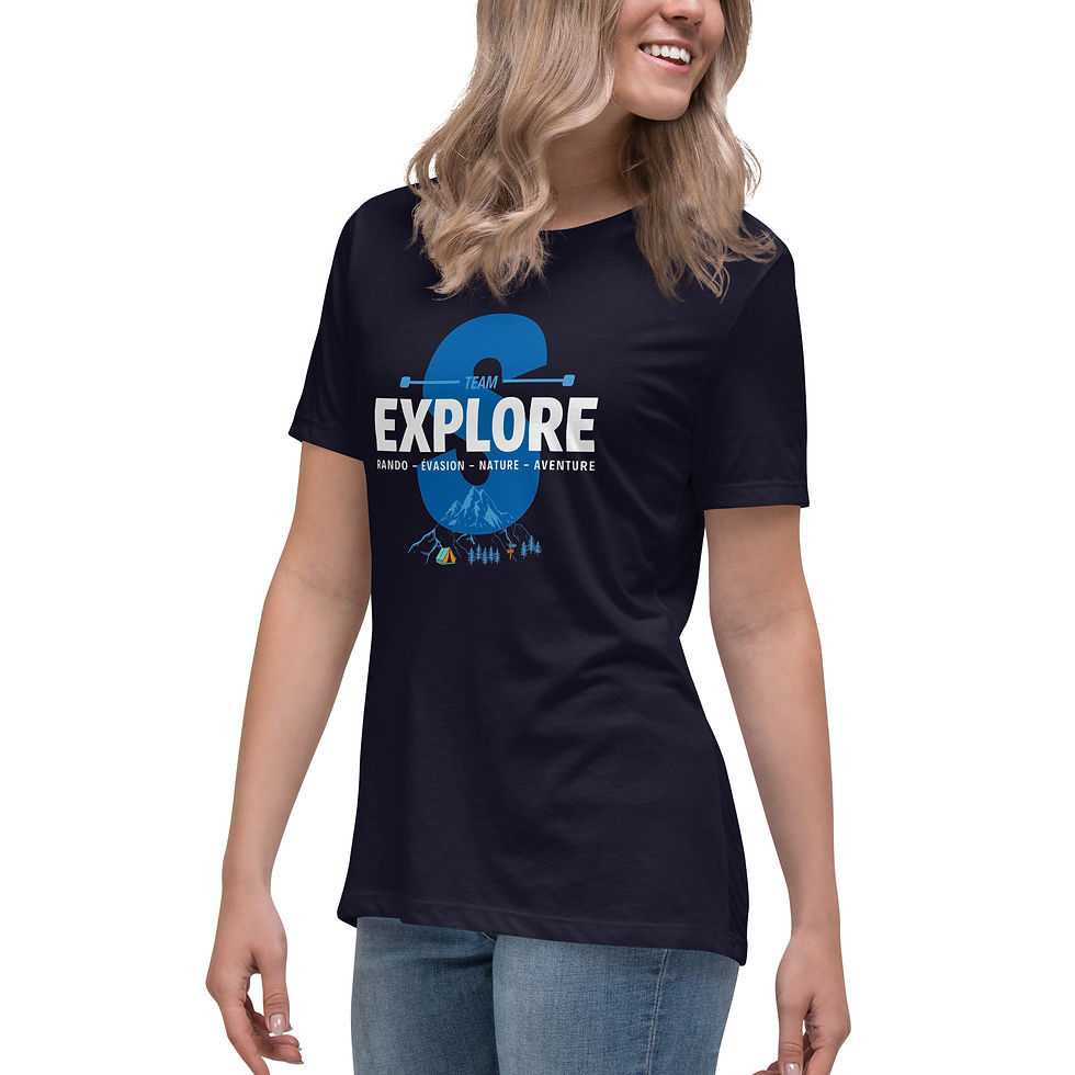 Miniature : T-shirt EXPLORE Camp de base  pour Femme