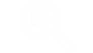 Magnifying glass icon representing detail, precision, and image enhancement