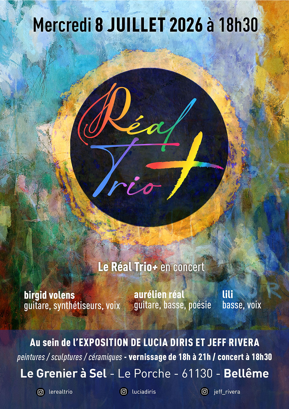 Concert du Réal Trio / vernissage