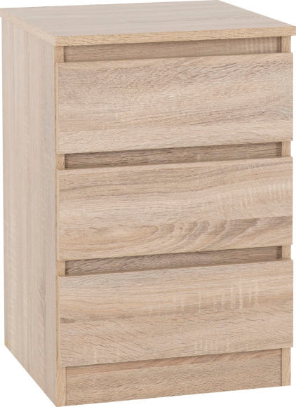 Thumbnail: Malvern 3 Drawer Bedside