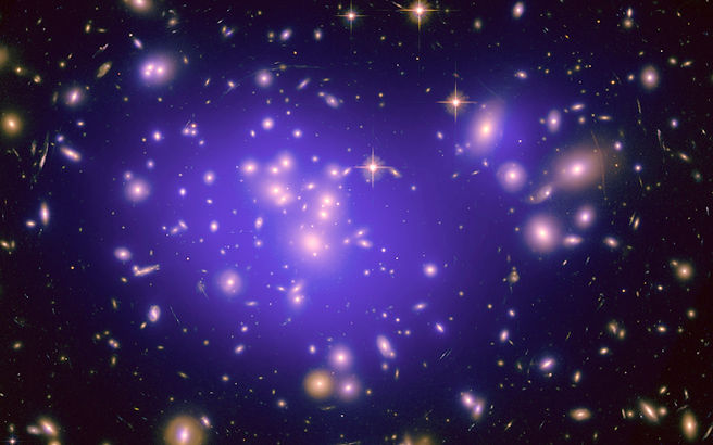 Bagliore dell'ammasso galattico