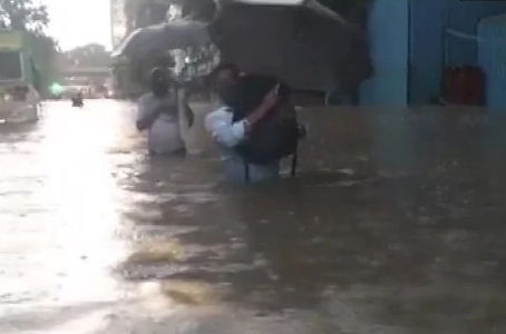 Flooding hits India's Mumbai city
