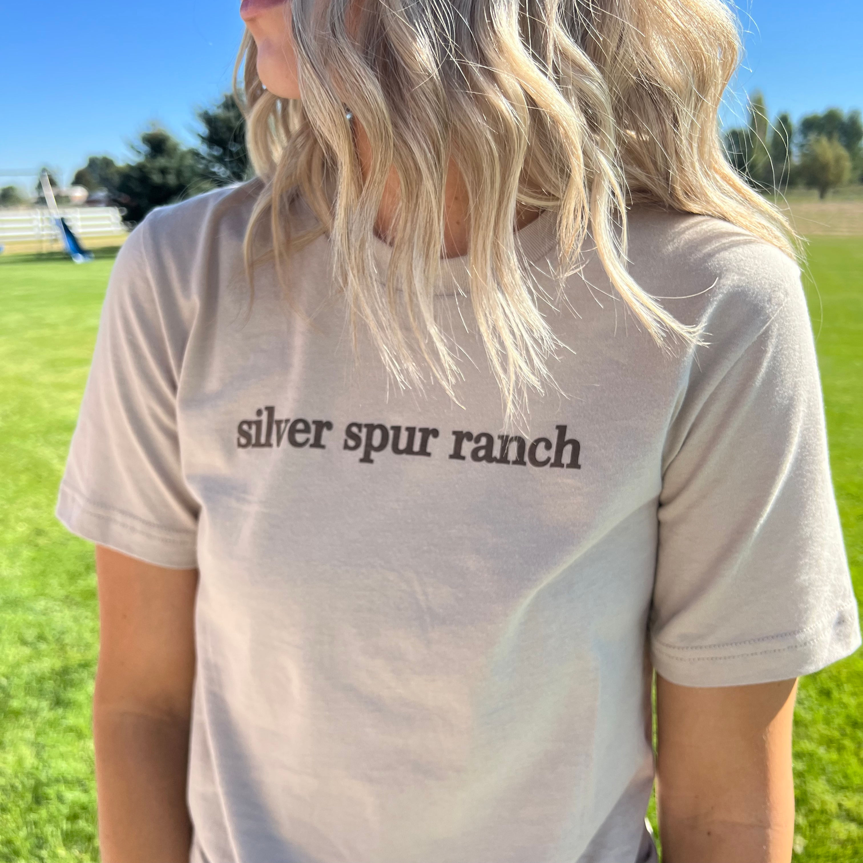 Silver Spur Ranch Tee - Tan (Unisex)