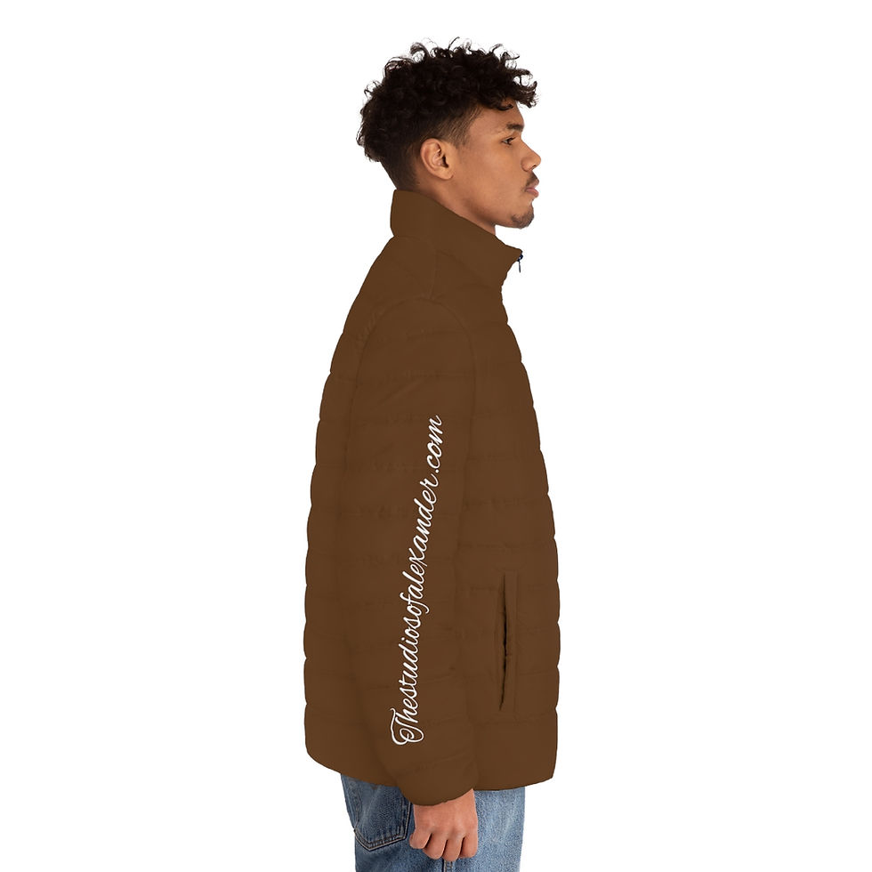 Thumbnail: Men's Puffer Jacket (AOP)