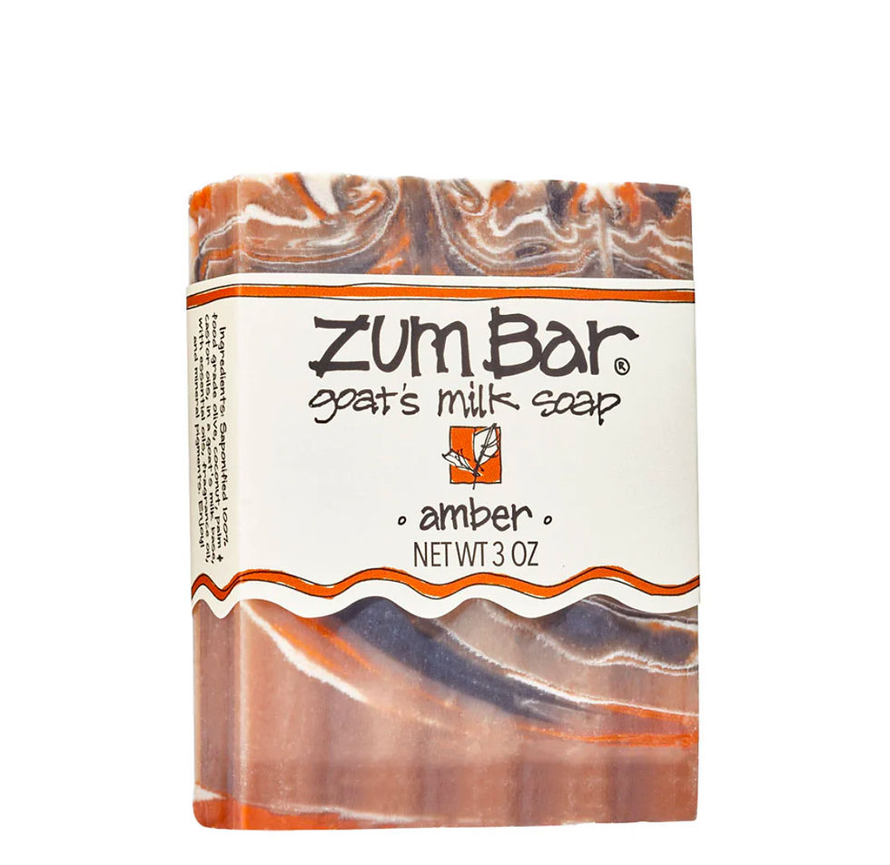 Zum Goat Milk Bar Soaps Amber