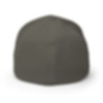 Thumbnail: Embroidered 'STUDIO' Closed-Back Cap — Minimalist White Baseball Hat
