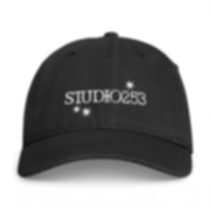 Coastal Washed Cap — 'STUDIO253' Embroidered Relaxed Dad Hat