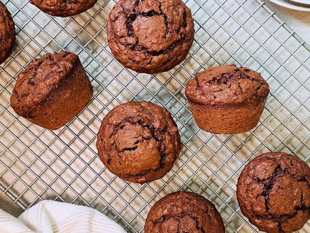 Chocolate Oat Muffins