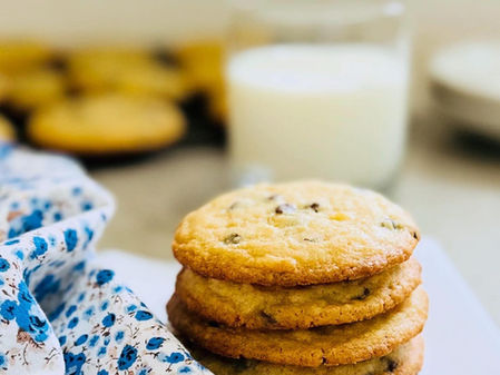 Chocolate Chip Coconut Cookies