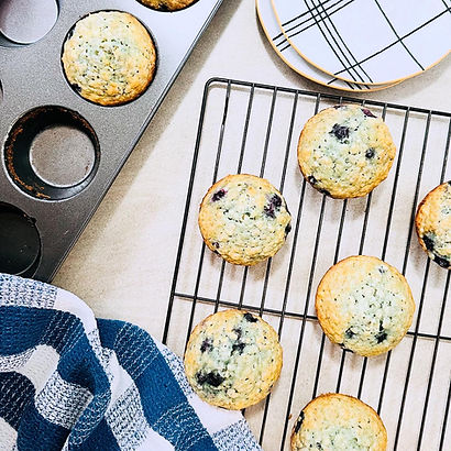 Blueberry Oat Muffins 1