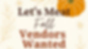 Vendors Wanted for Fremont Fall Event at Let's Meat: