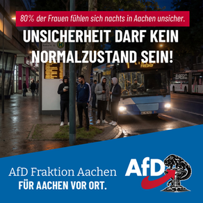 Umfrage ergibt: Frauen fühlen sich in Aachen unsicher