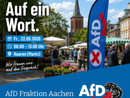Auf ein Wort! Freitag, den 22.05.2026 in Haaren