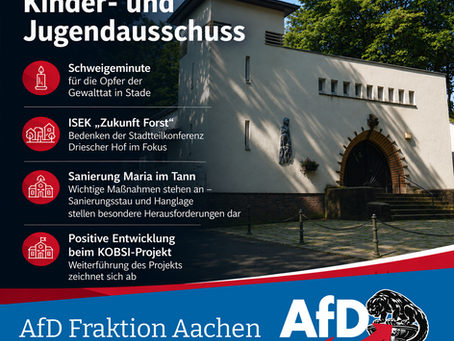 Aus dem Kinder- und Jugendausschuss am 07.07.2026