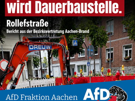 Rollefstraße: Dritter Umbau einer Fahrbahnschwelle – wer übernimmt die Verantwortung?