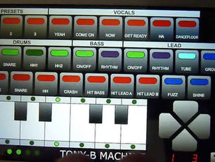 Making Music with Grandchildren with the Tony-b Machine